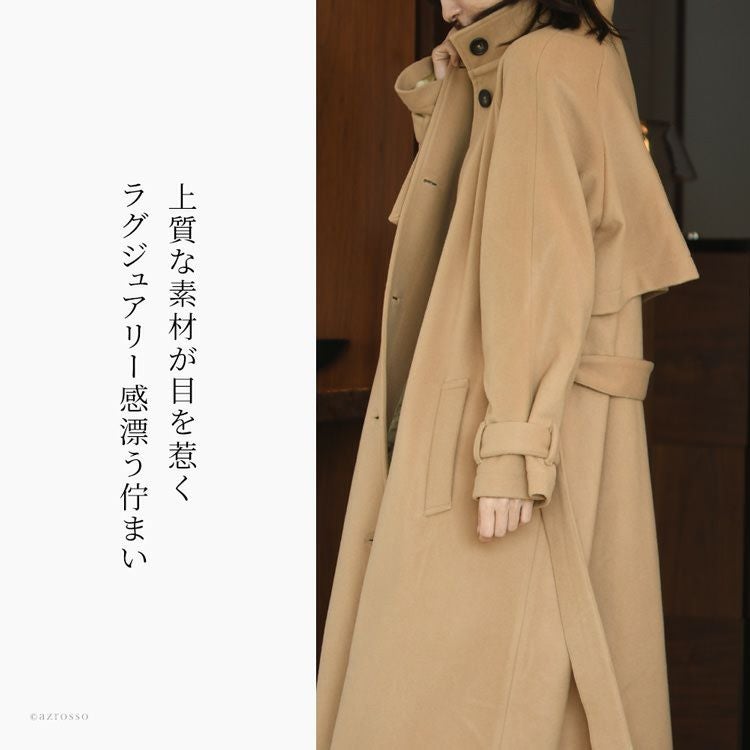 トレンチコート ロング コート レディース ミルコベルトラ MIRKO