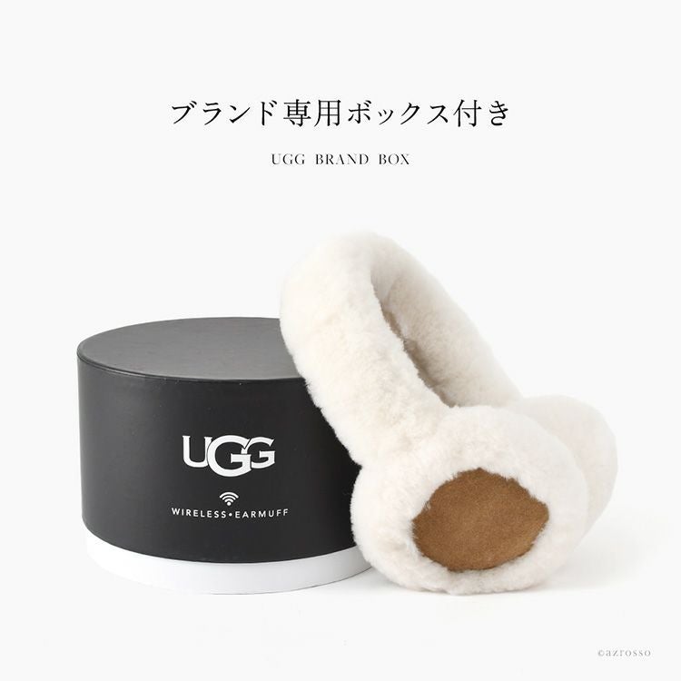 UGG イヤーマフ bluetooth 耳当て レディース 防寒 撥水 かわいい ボア