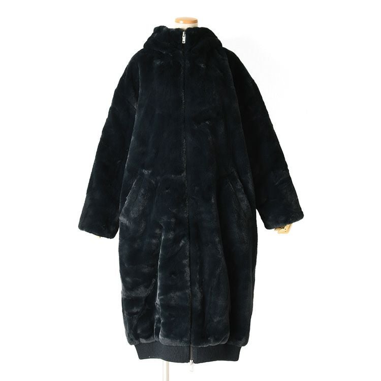 【期間限定値下げ】AGNONA ブラウンファーコート ロングコート アルパカ AGNONA】Made in Italy Alpaca Shaggy Coat（アニオナ イタリア製
