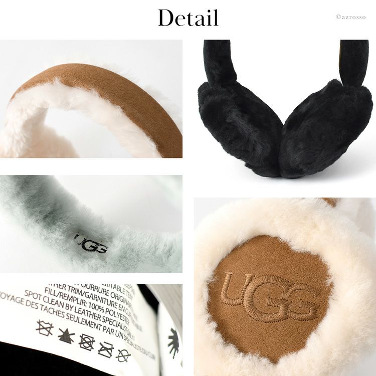 UGG 耳当て レディース イヤーマフ 防寒 大人 かわいい ファー イヤー