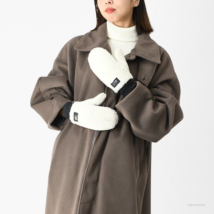 UGG ミトン手袋 レディース ボア ムートン フリース ミトングローブ