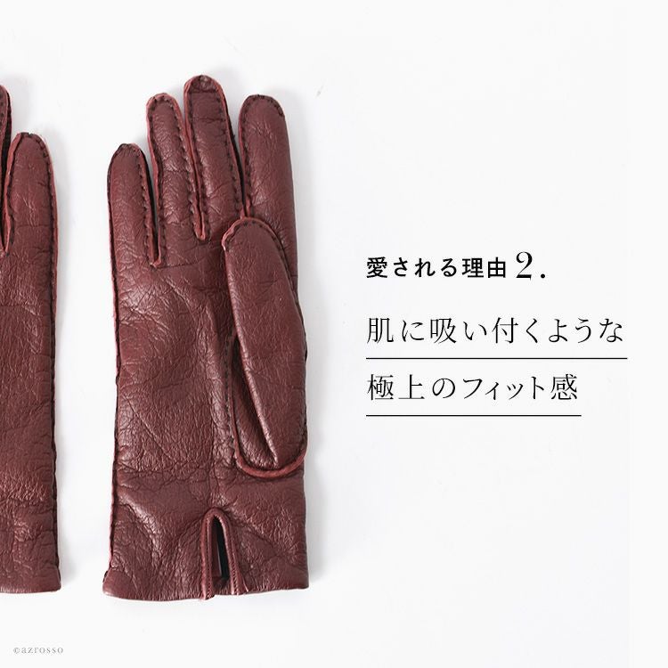 レザー 手袋 レディース グローブ ペッカリー デンツ DENTSの通販
