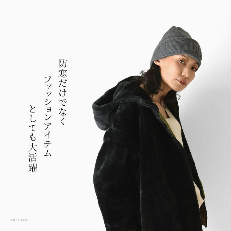 ニット帽 ニットキャップ 3D Logo Knit Beanie 正規品 アグ UGGの通販