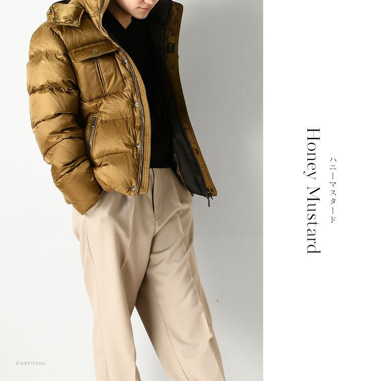 フード付き ダウンジャケット 防水 NEVIO-SH ムーレー MooRERの通販