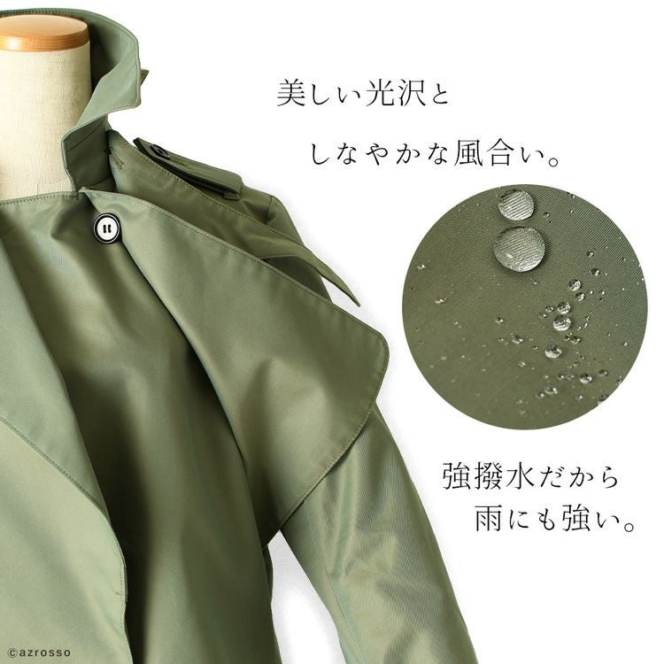 Mannequins JAPON マヌカンズジャポン コクーントレンチコートの通販