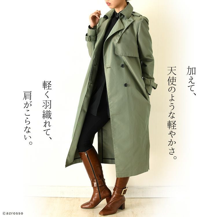 極美品nume ヌメ スプリングコート トレンチ 総柄 グリーン パラスパレス2 Mannequins JAPON マヌカンズジャポン コクーントレンチコートの通販