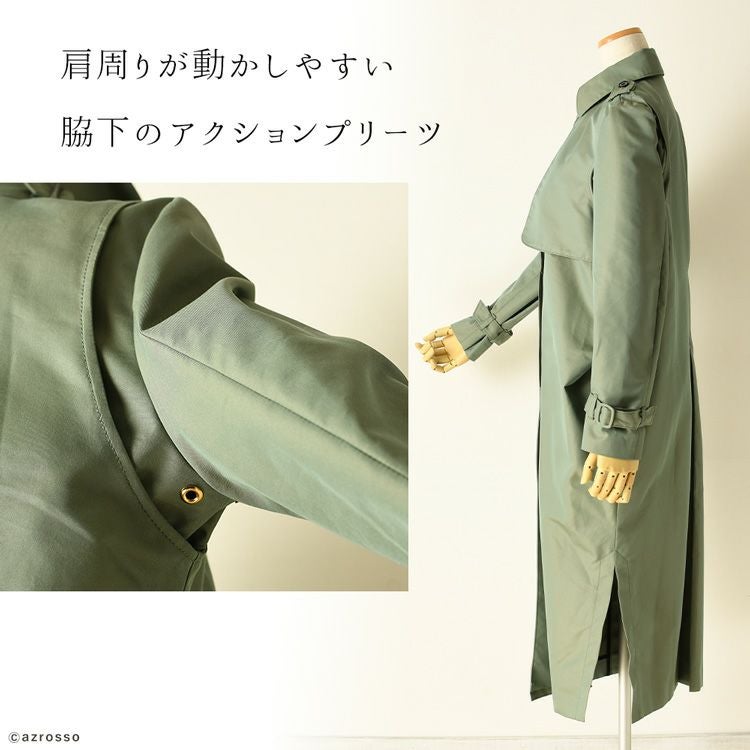 Mannequins JAPON マヌカンズジャポン コクーントレンチコートの通販