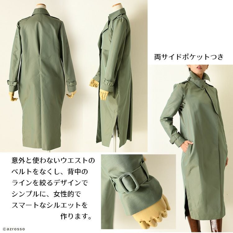 Mannequins JAPON マヌカンズジャポン コクーントレンチコートの通販