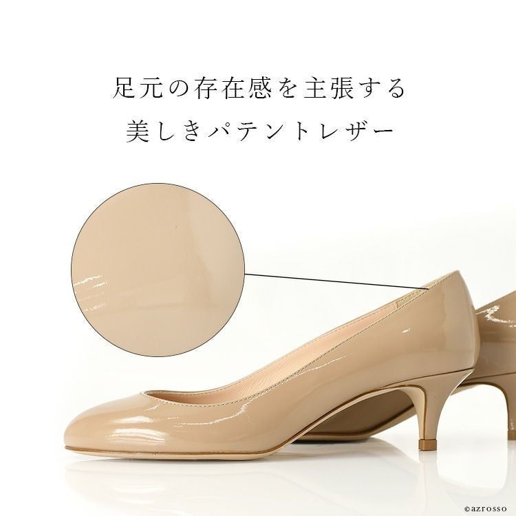 イタリア製 フォーマル パンプス エナメル ポインテッドトゥ corso