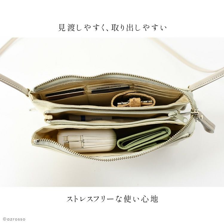 ウォレットショルダーバック/グレー リサラーソン ウォレットショルダーグレー | シャディギフトモール