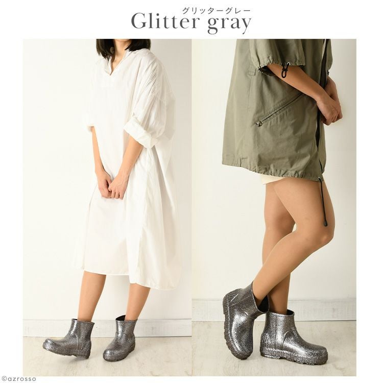 UGG Drizlita Glitter レインブーツ レディース ショート おしゃれ