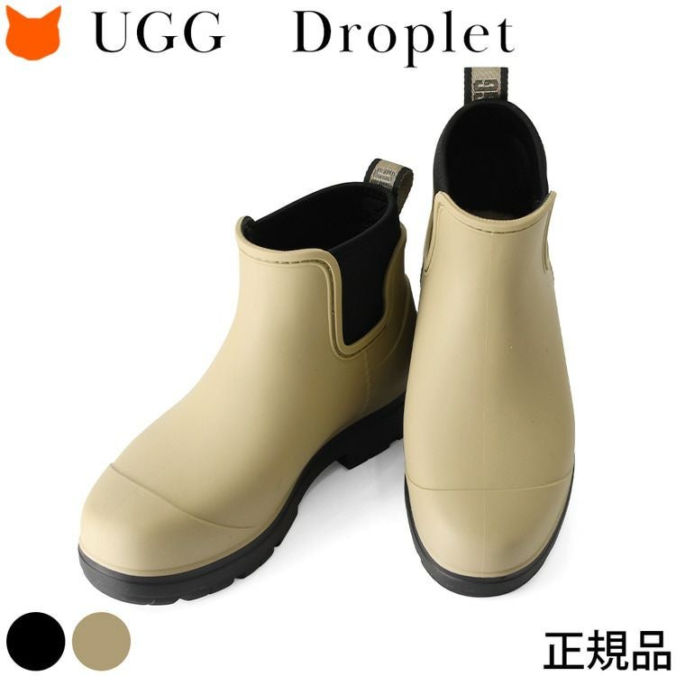 UGG Droplet レインブーツ レディース ショート サイドゴア おしゃれ