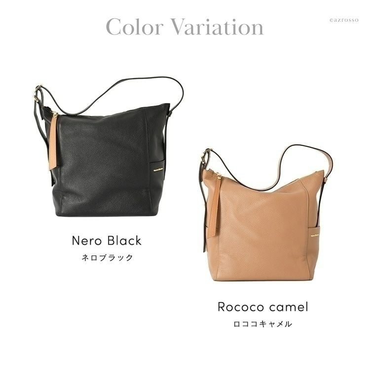 2way ショルダー バッグ メンズ A4 レザー 本革 イタリア製 ブランド