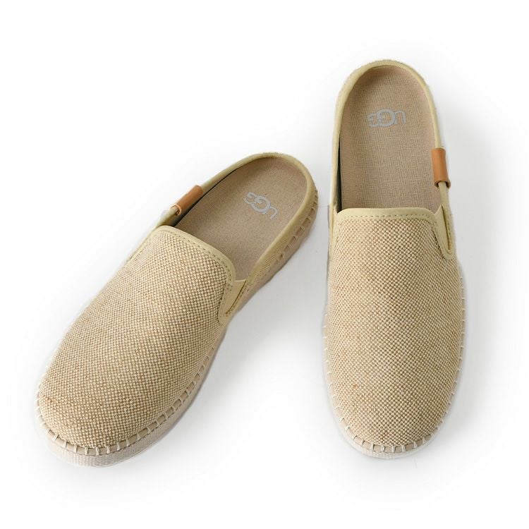 UGG Delu スリッポン レディース コットン かかとなし エスパドリーユ
