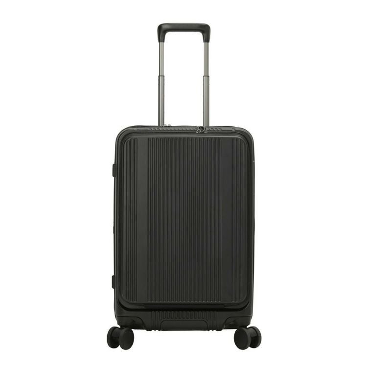 スーツケース キャリーケース 拡張 54L Mサイズ フロントオープン