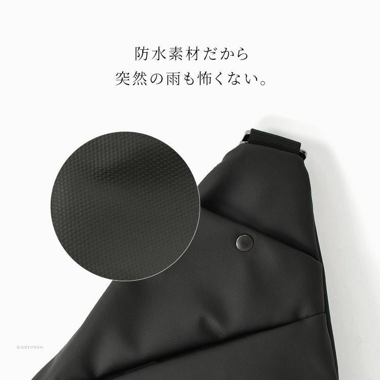 ナイロン ボディバッグ ブラック 斜め掛け ブランド 防水 SML