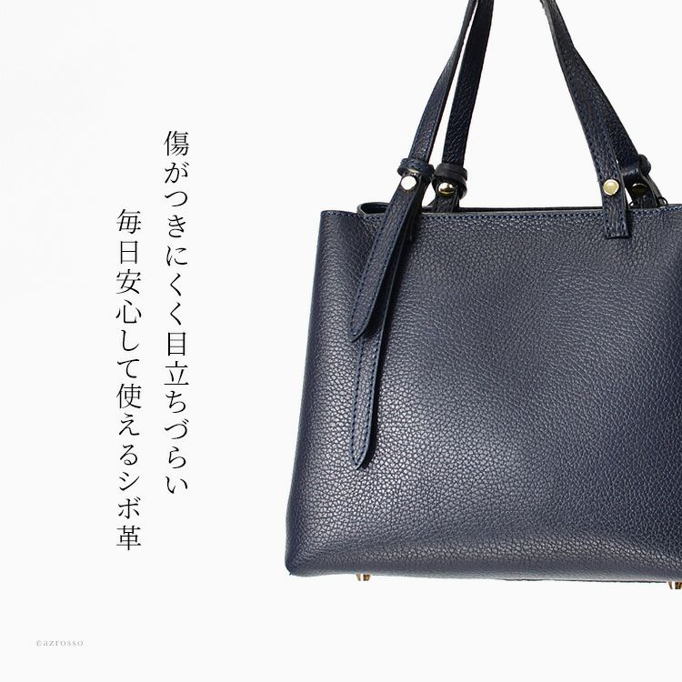 BEVINI　イタリア製　ネイビー　ショルダーバッグ ハンドバッグ ショルダーバッグ レディース 2way イタリア製 通勤