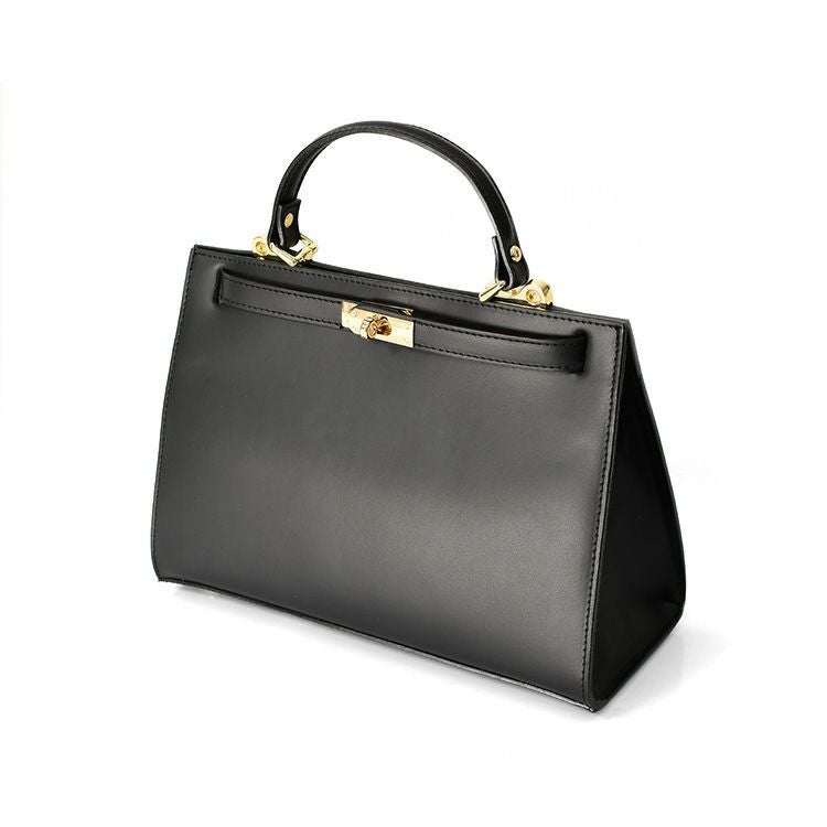 イタリア製 ワンハンドルバッグ ハンドバッグ 本革 フォーマル 2way