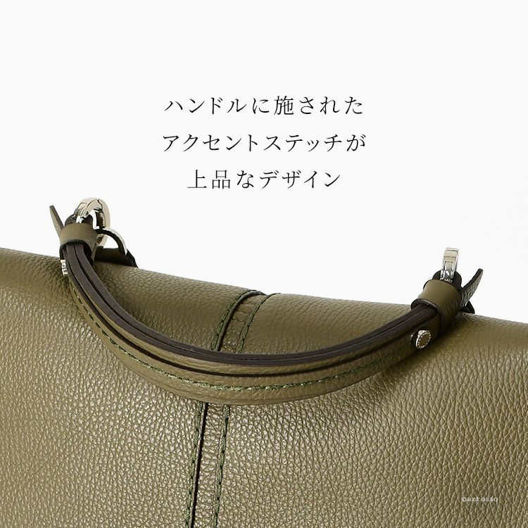ハンドバッグ ショルダーバッグ 2way ブランド イタリア製 本革