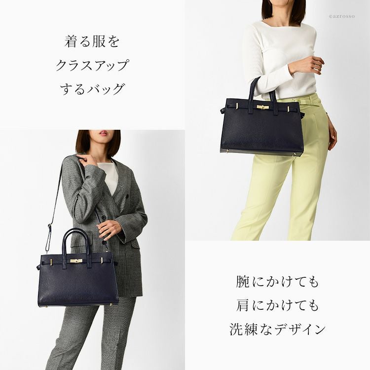 イタリア製 バッグ レディース ハンドバッグ 2way ショルダー 本革