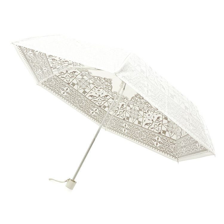 白 日傘 折りたたみ ブランド 軽量 50cm 丈夫 晴雨兼用 uvカット99% 遮