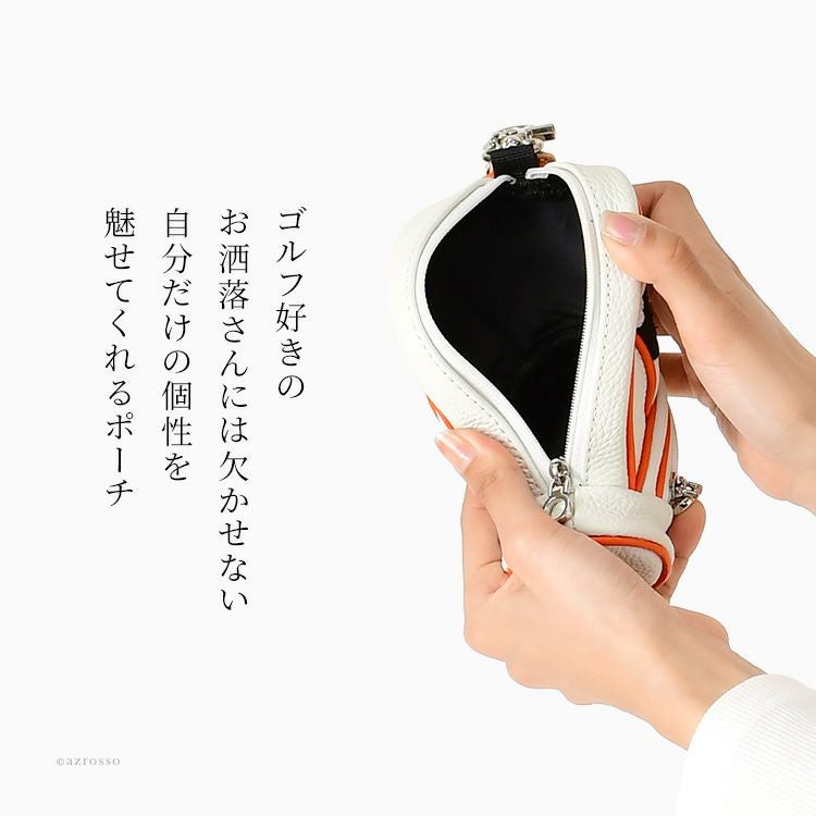 ゴルフボール ケース レディース キャディーバッグ 3個 小物入れ