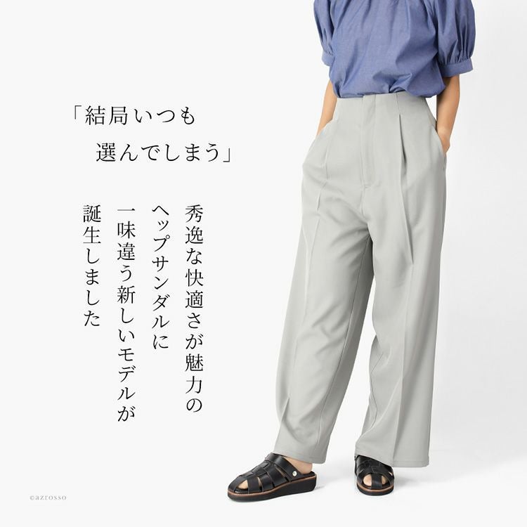 本革 グルカサンダル レディース 歩きやすい ヘップサンダル 日本製