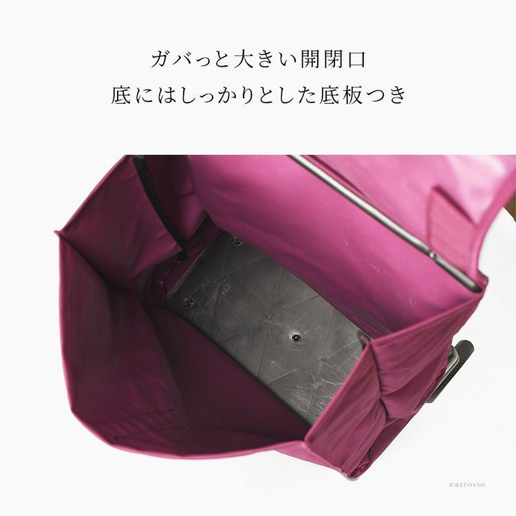 ROLSER ロルサー 折りたたみキャリーカート パープル 大容量 折りたたみ キャリーカート レディース タイヤ 2輪 静音