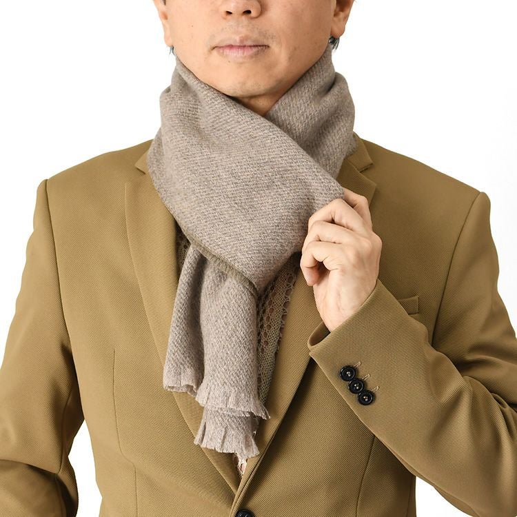 マフラー メンズ ブランド プレゼント カシミヤ100 ギフト 暖かい 冬
