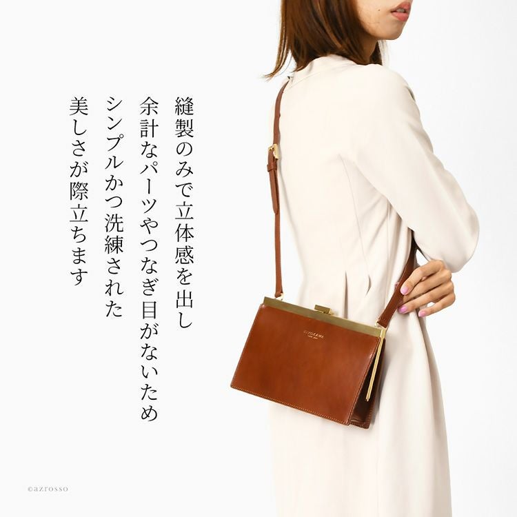 クラッチバッグ ショルダー 2way レディース 結婚式 高級 本革