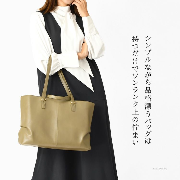 日本製 ビジネスバッグ レディース 本革 トートバッグ 2way A4 バッグ