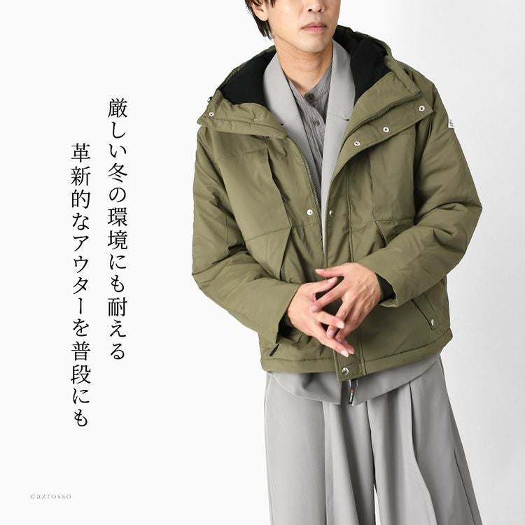 パフジャケット メンズ Cape HEIGHTS ケープハイツ ブランド フード付