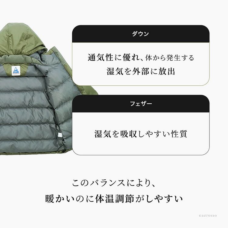 中綿 ダウンジャケット メンズ Cape HEIGHTS ケープハイツ ブランド