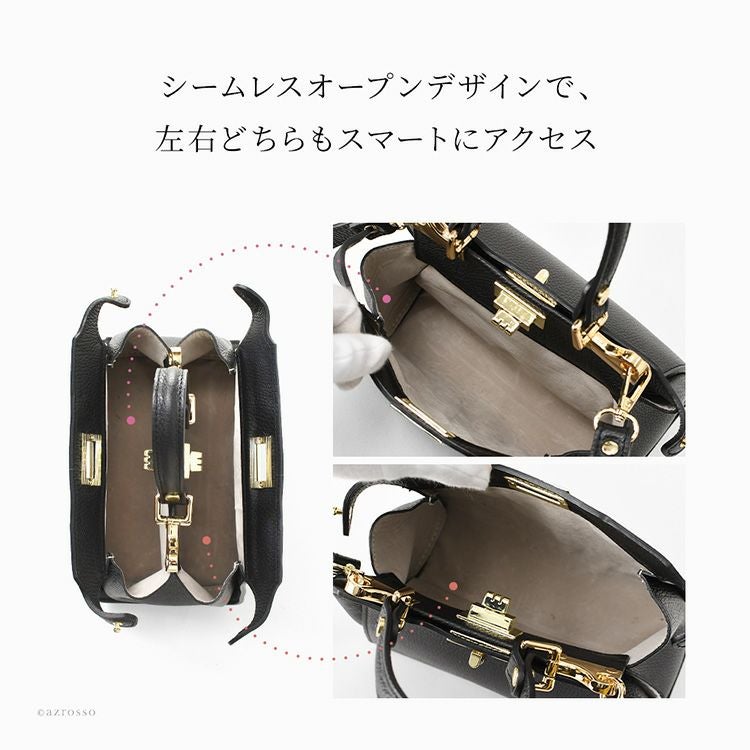 イタリア製 バッグ ミニ 2way ハンドバッグ ブランド 本革 軽い