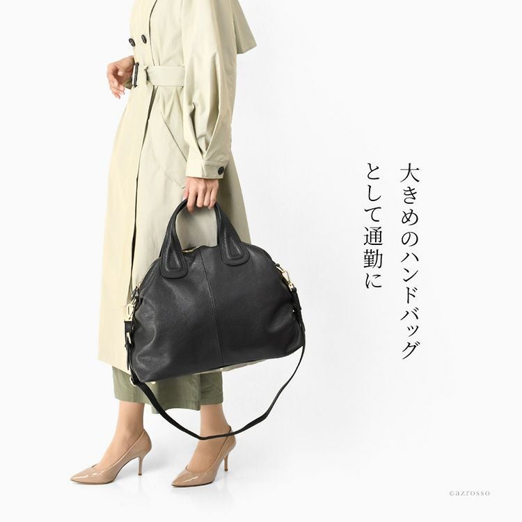 イタリア製 ボストンバッグ 2way ショルダーバッグ ビッグバッグ