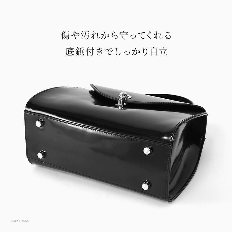 イタリア製 レザー ショルダー ハンドバッグ 本革 フォーマルバッグ