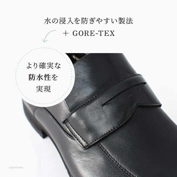 ビジネスシューズ 通気性 蒸れない 防水 歩きやすい メンズ ローファー