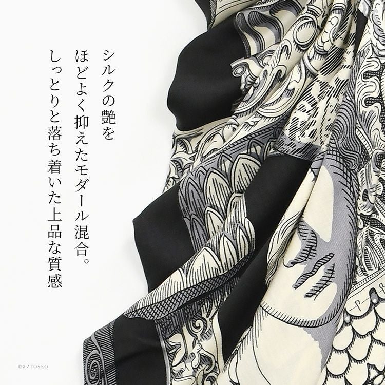 ocailleオカイユストール巻物ハンドメイド DRESSTERIOR - ocailleオカイユストール巻物ハンドメイドの通販 by