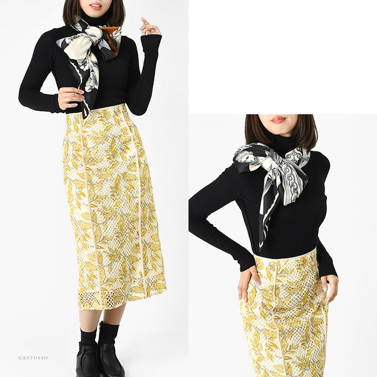 ocailleオカイユストール巻物ハンドメイド DRESSTERIOR - ocailleオカイユストール巻物ハンドメイドの通販 by