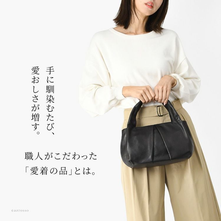 ハンドバッグ レザー ブラック セレモニー フォーマル 普段使い お受験