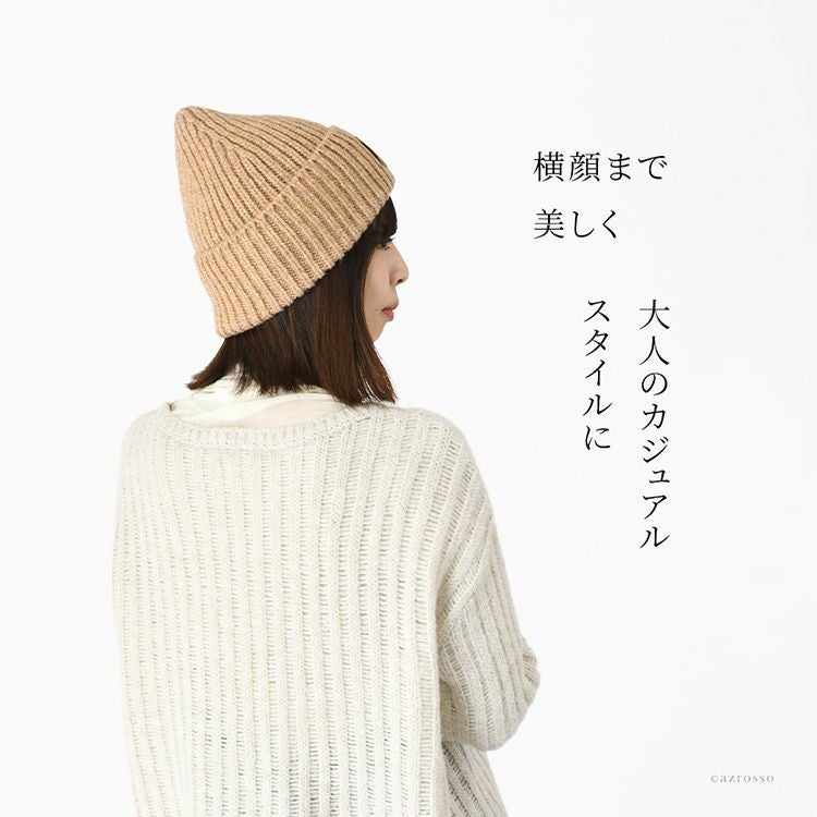 UGG ニット帽 ウール混 ニットキャップ レディース ブランド ロゴ アグ