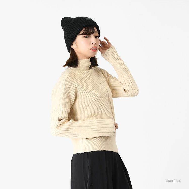 UGG ニット帽 ウール混 ニットキャップ レディース ブランド ロゴ アグ