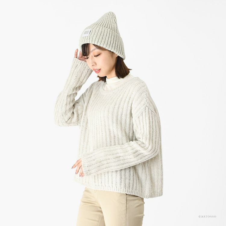 UGG ニット帽 ウール混 ニットキャップ レディース ブランド ロゴ アグ