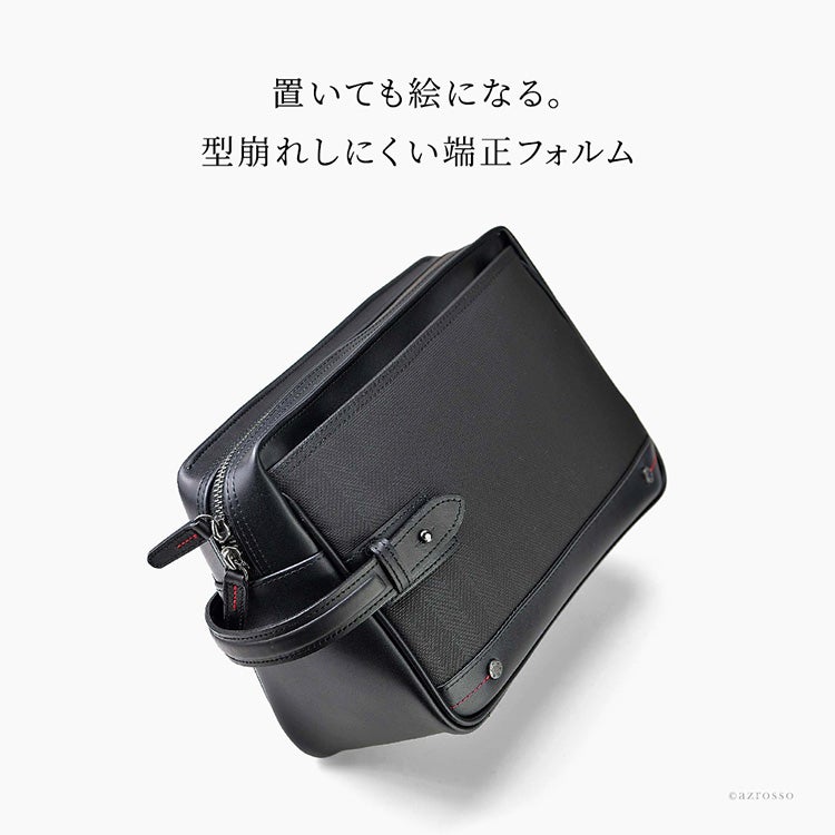 豊岡鞄 メンズ セカンドバッグ ミニ ショルダーバッグ 2way 日本製