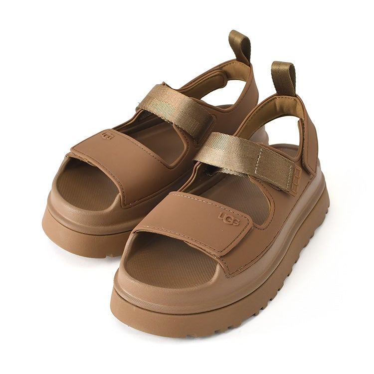 UGG アグ サンダル レディース ゴールデングロウ 厚底 軽量 白