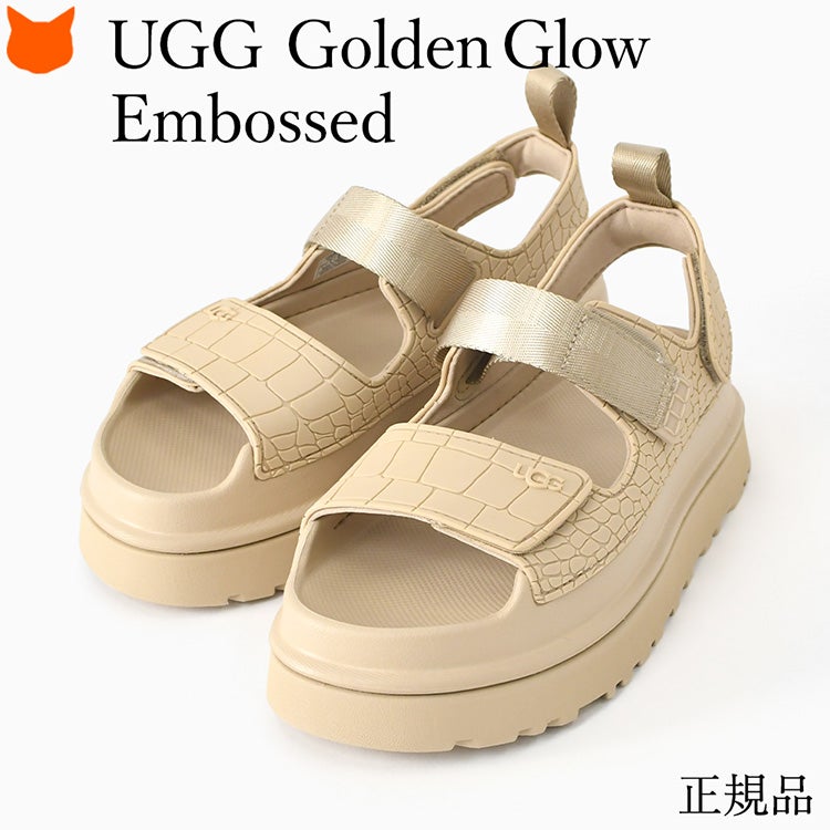 UGG ゴールデングロウ サンダル アグ レディース 厚底 軽量 EVA