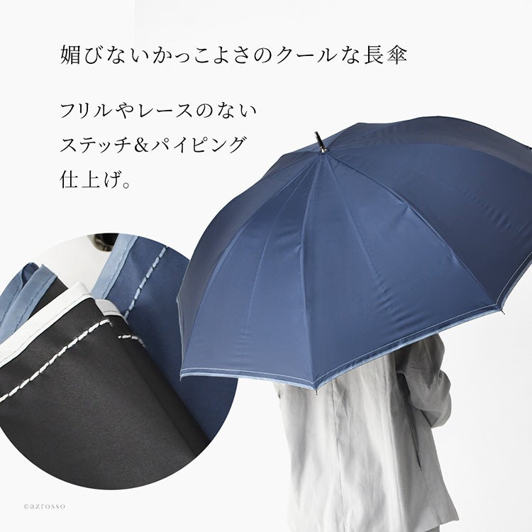 しいちゃん折りたたみ日傘　完全遮光大判 しいちゃん ネイビー 遮光 日傘 晴雨兼用 遮光性99.99%以上】藍晴天