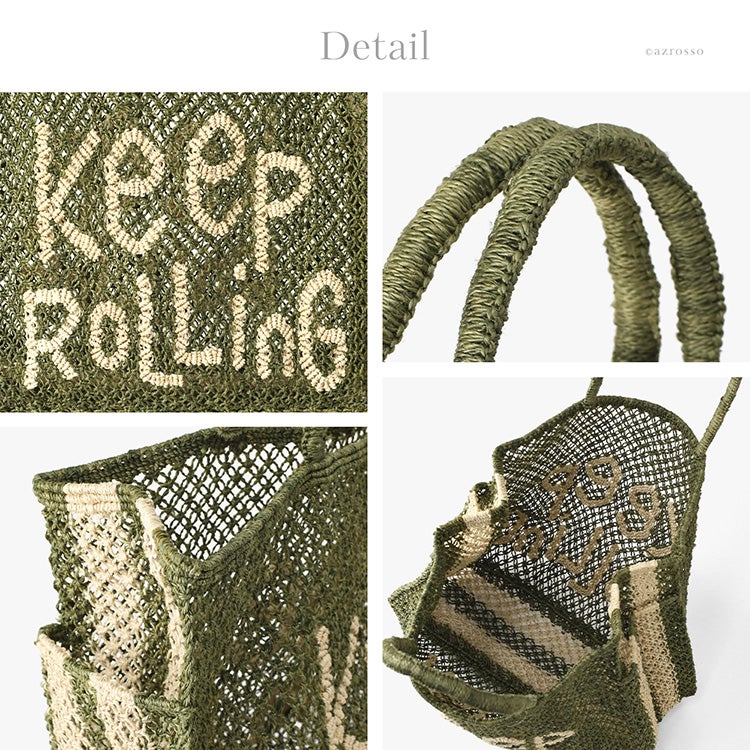 ジャクソンズバッグ ジュートバッグ トートバッグ 大きめ サイド
