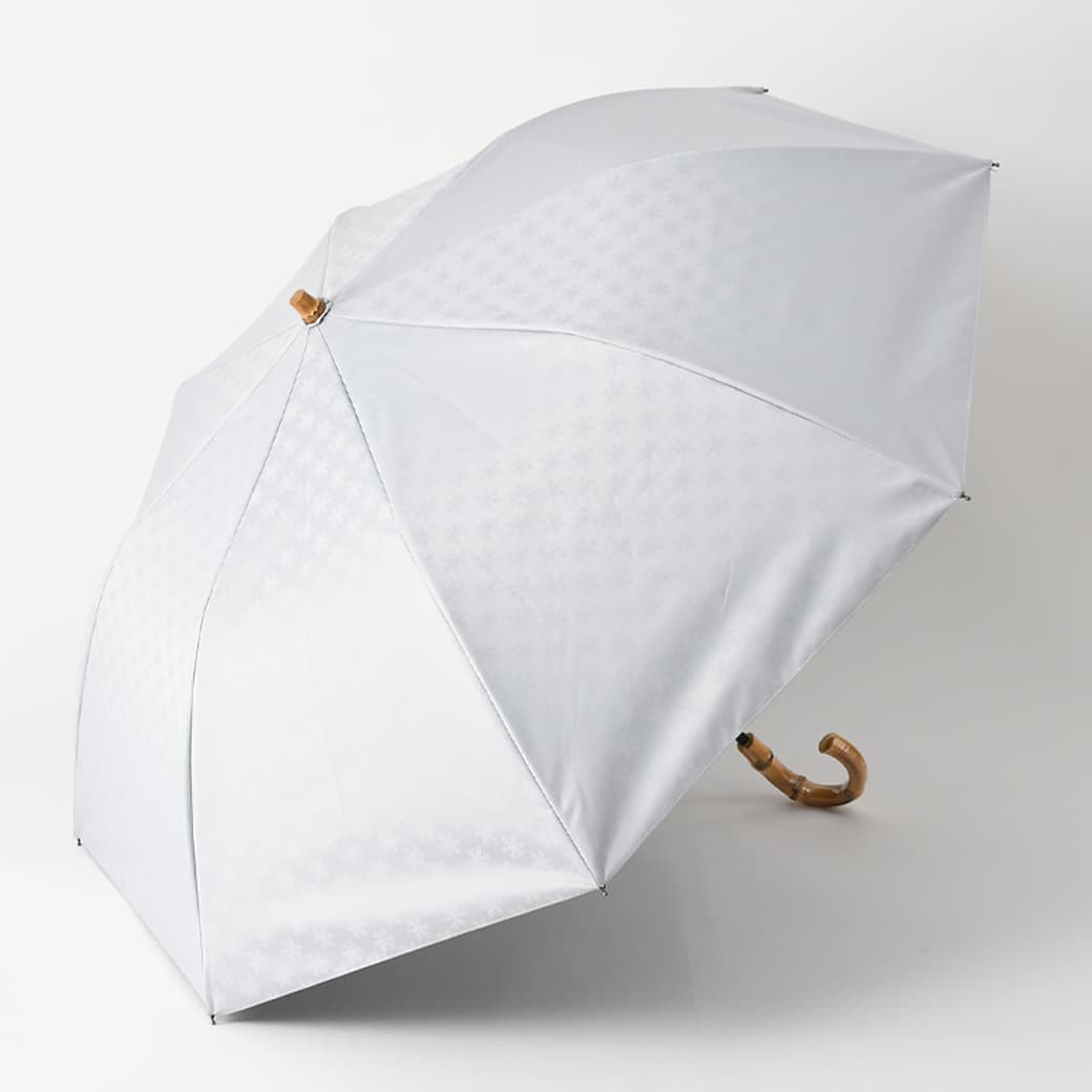 グレー｜こがのかさ｜古河最後の洋傘工房が仕立てる日本製・完全遮光の晴雨兼用日傘