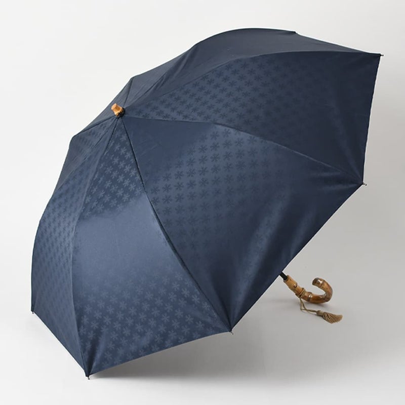 ネイビー｜こがのかさ｜古河最後の洋傘工房が仕立てる日本製・完全遮光の晴雨兼用日傘